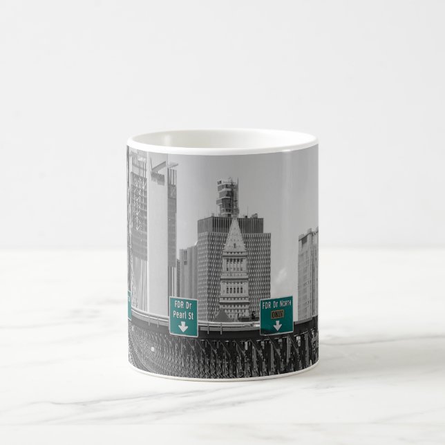 Caneca De Café Ponte Brooklyn (Centro)