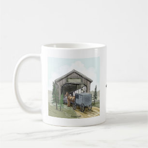 Caneca De Café Ponte coberta por Amish