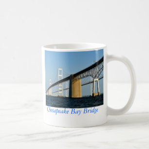 Caneca De Café Ponte da baía de Chesapeake - COPO