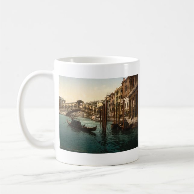 Caneca De Café Ponte de Rialto mim, Veneza, Italia (Esquerda)