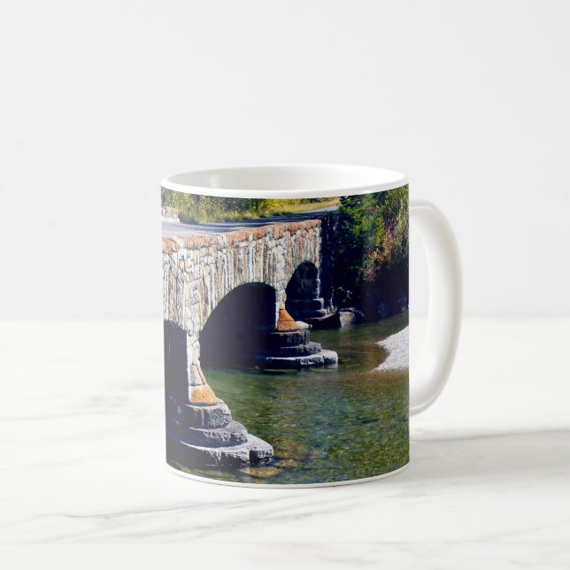 Caneca De Café Ponte Divide Creek (Frente Esquerda)