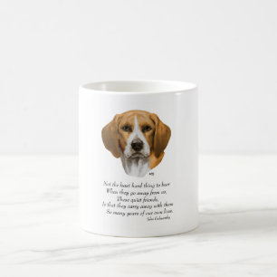 Caneca De Café Ponte do Arco-íris do Beagle