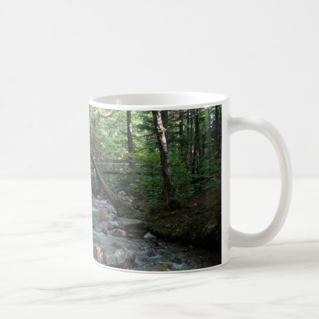 Caneca De Café Ponte do rio Pemigewasset em Nova Hampshire (Direita)
