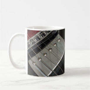 Caneca De Café Ponte Elétrica de Violão, Strings Mug