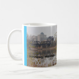 Caneca De Café Ponte Ferroviária de Winnipeg