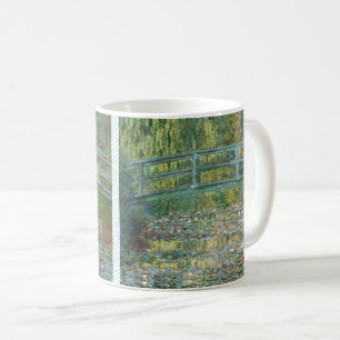 Caneca De Café Ponte Japonesa de Claude Monet Arte de Nenúfar