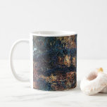 Caneca De Café Ponte Japonesa de Claude Monet, Arte Fino Vintage<br><div class="desc">Ponte Japonesa (1919-1924) de Claude Monet é uma pintura floral de arte fina impressionista vintage da natureza. Parte de uma série de pinturas da ponte japonesa que Monet pintou em seus jardins de flores da primavera em Giverny, França. Sobre o artista: Claude Monet (1840-1926) foi um fundador do movimento de...</div>