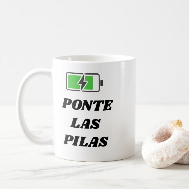 CANECA DE CAFÉ PONTE LAS PILAS COFFEE MUG (Com Donut)
