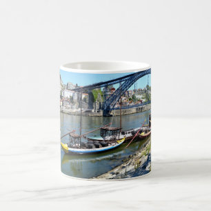 Caneca De Café Ponte Luis 1 sobre o rio Douro Portugal