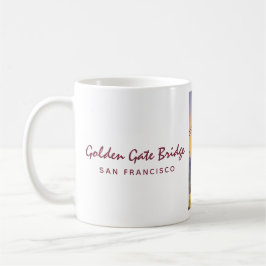 Caneca De Café Ponte ouro Portão San Francisco Vintage Pintura