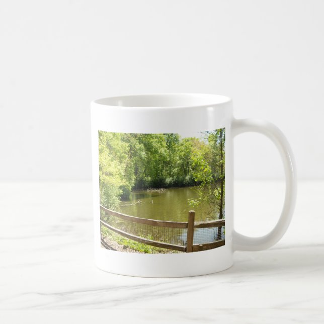 Caneca De Café ponte quintal (Direita)