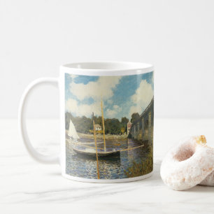 Caneca De Café Ponte Rodoviária na Argentina por Claude Monet