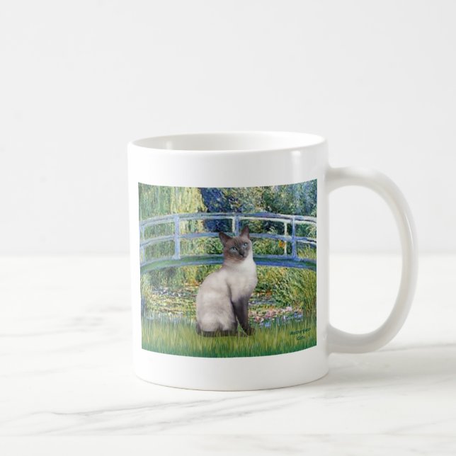 Caneca De Café Ponte - Siamesa 24 (ponto azul) (Direita)
