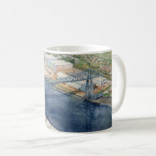 Caneca De Café Ponte Transportadora de Middlesborough