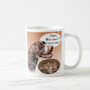 Caneca De Café Ponteiro Alemão Curto-Turco