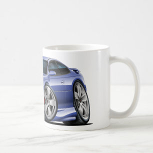 Caneca De Café Pontiac 2004-06 carro azul/cinzento de GTO