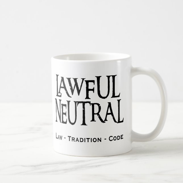Caneca De Café "Ponto morto legal " (Direita)