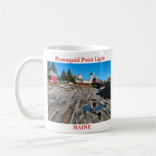 Caneca De Café Ponto Pemaquid Claro