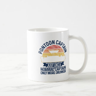 Caneca De Café Pontoon Boat Funny Gift