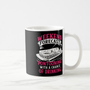 Caneca De Café Pontoon Para Meninas Pantoon Barco Lago Toon F
