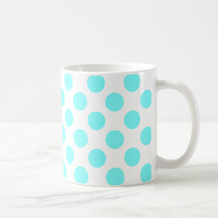 Caneca De Café Pontos Aqua Claro