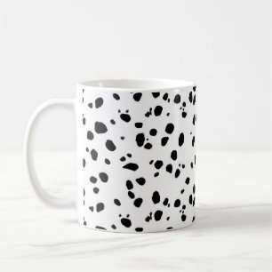 Caneca De Café Pontos Dalmatian, impressão Dalmatian, pele