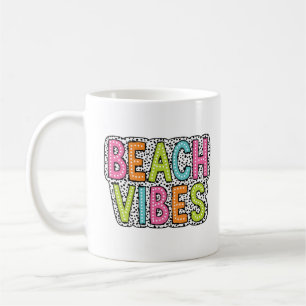 Caneca De Café Pontos do Vibes de Praia