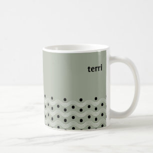 Caneca De Café Pontos e presilhas reproduzíveis