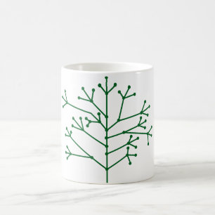 Caneca De Café Pontos e traços Padrões Coffee Mug