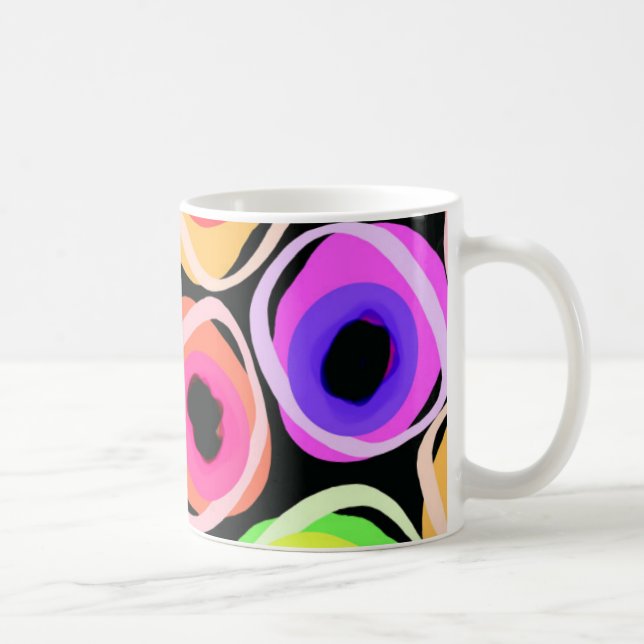 Caneca De Café Pontos selvagens (Direita)