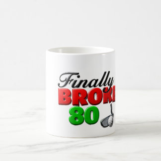 Caneca De Café Pontuação de golfe marco do golfista