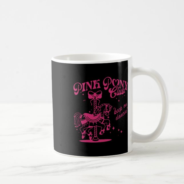 Caneca De Café Pony and Heels Lover Pink Girls Clubs Cowgirl (Direita)