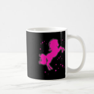 Caneca De Café Pony and Heels Lover Pink Girls Clubs Disco Birthd