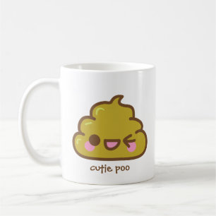Caneca De Café poo do cutie & poo smary