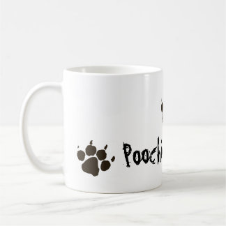 Caneca De Café Poochie estava aqui