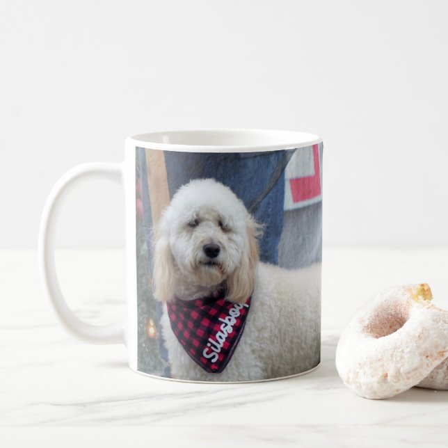 Caneca De Café Poodle (Com Donut)