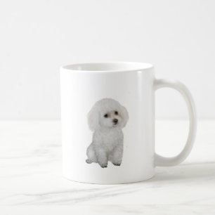 Caneca De Café Poodle - branco 1