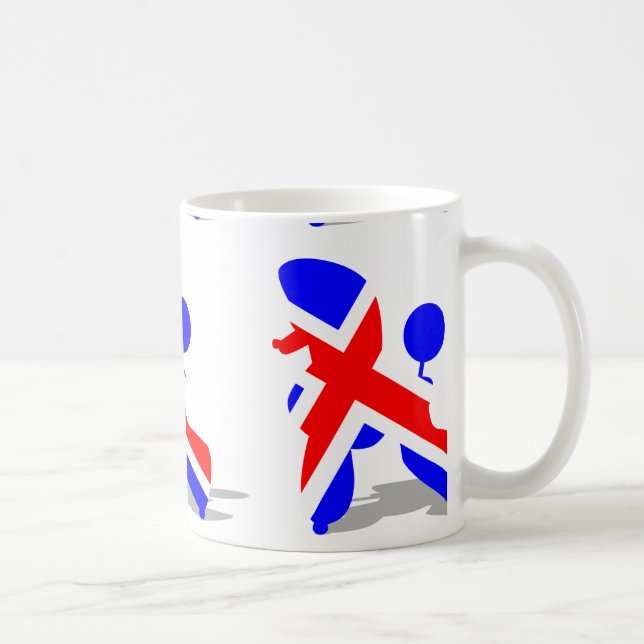 Caneca De Café Poodle britânico (Direita)