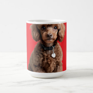 Caneca De Café Poodle Chic” – Bolsa transversal de Poodle fofa