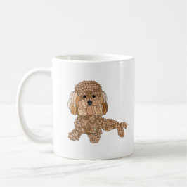 Caneca De Café Poodle Dog 