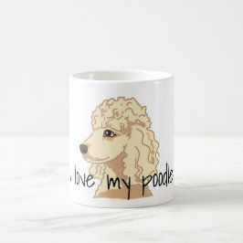 Caneca De Café Poodle Dog Lover Pet Dogs