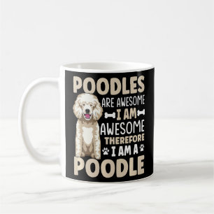 Caneca De Café Poodle Dog Roupa Para Poodle Owner 1