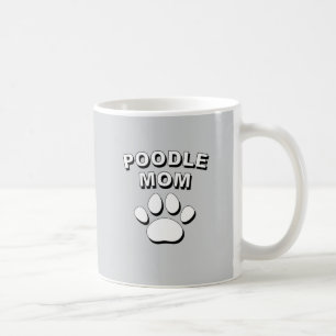 Caneca De Café Poodle Mãe