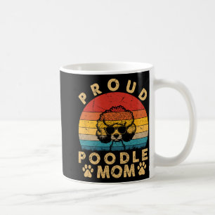 Caneca De Café Poodle Mamãe Oferece Que Eu Amo Meu Cachorro Mamãe