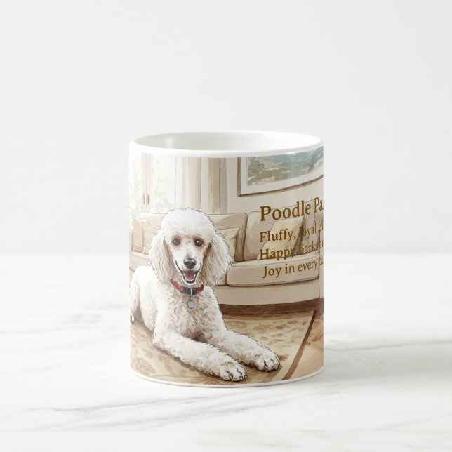 Caneca De Café Poodle Pal Haiku Mug (Centro)