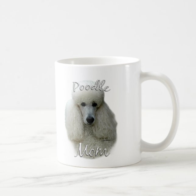Caneca De Café Poodle (what) Mãe 2 (Direita)