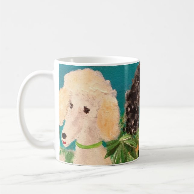 Caneca De Café Poodles em Mug (Esquerda)