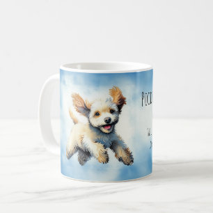 Caneca De Café Poodle's Joyful Leap Mug