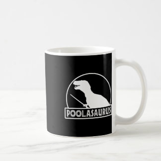 Caneca De Café Poolasaurus Jogador de Bilhar Dinossauro Snooker O