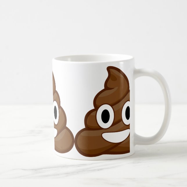 Caneca De Café poop emoji (Direita)